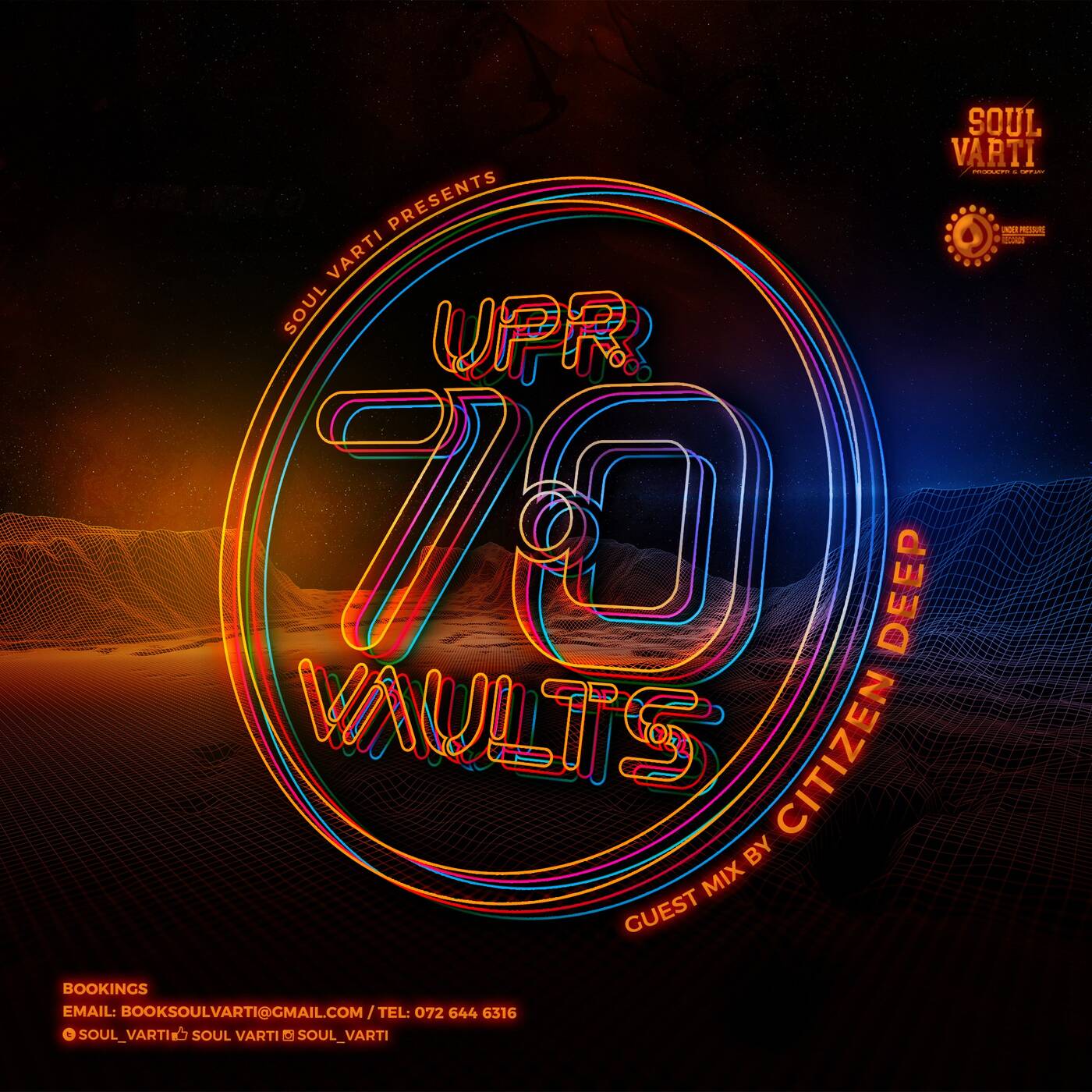 Soul Varti Presents: UPR Vaults Vol. 70 (SIDE B) [Guest Mix By Citizen Deep] episode artwork