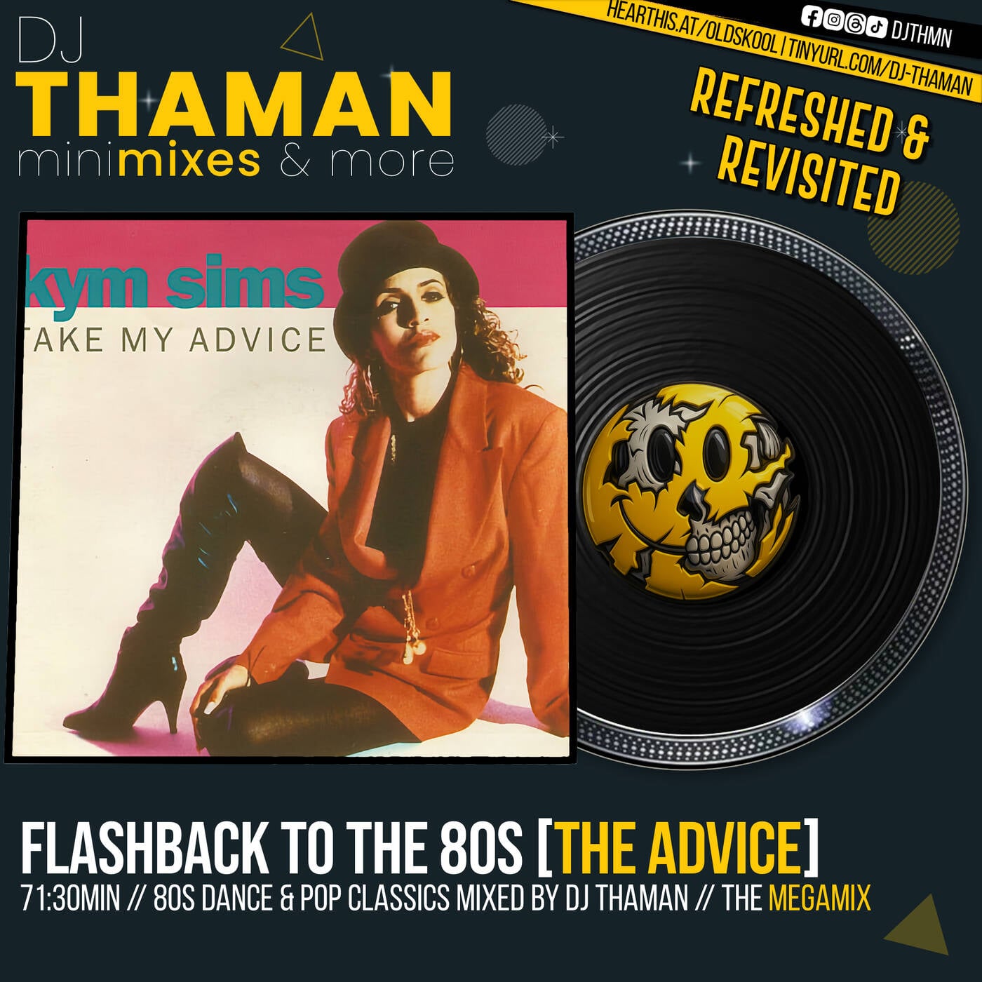 Flashback To The 80s MegaMix [The Advice] - Dj ThaMan