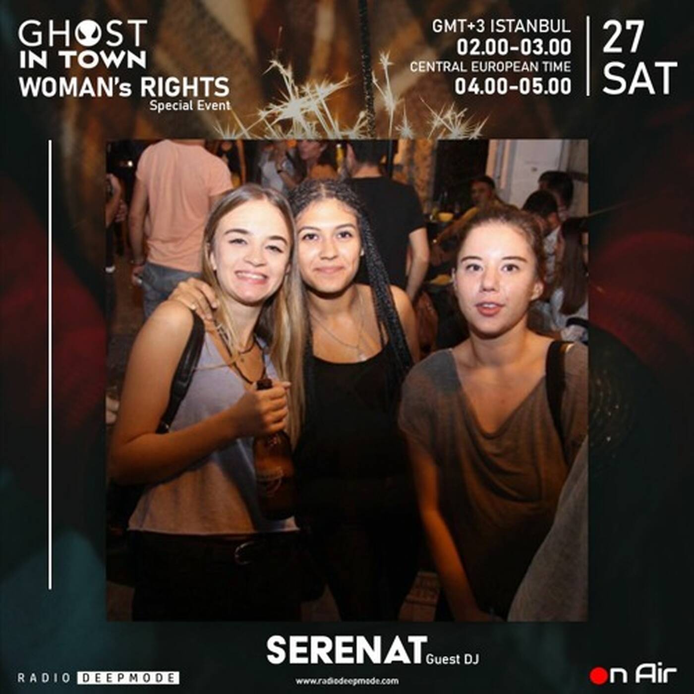 SERENAT (Guest DJ) - GHOST Presents WOMAN's RIGHTS #007 episode artwork