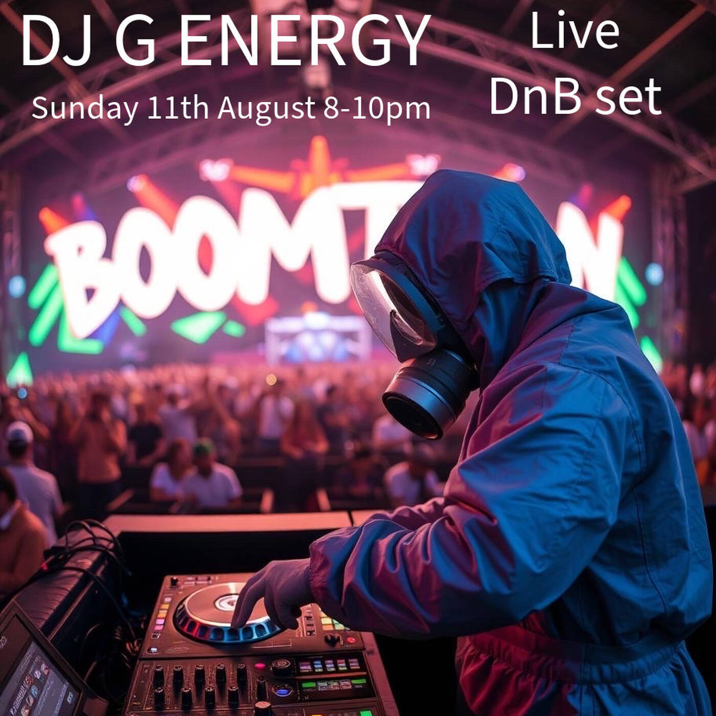 Live DnB mix on RadioActiveFm 11th August episode artwork