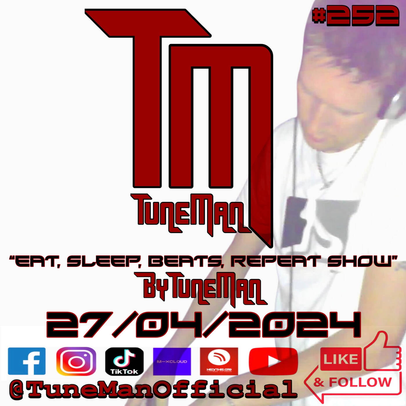 TuneMan presents "Eat Sleep, Beats, Repeat" - Recorded live by TuneMan Official 27/04/2024 episode artwork