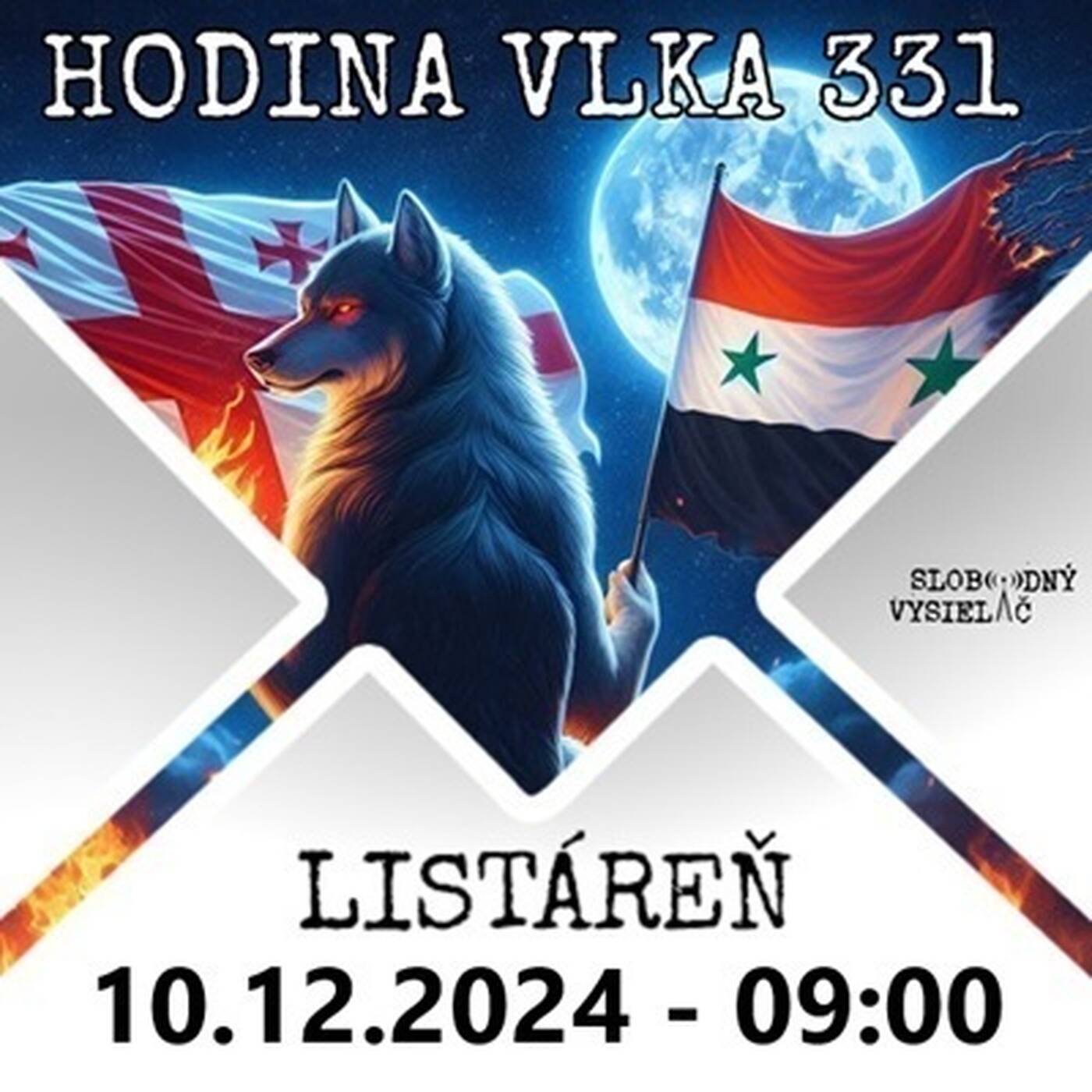 Hodina vlka 331 - 2024-12-10 listáreň episode artwork