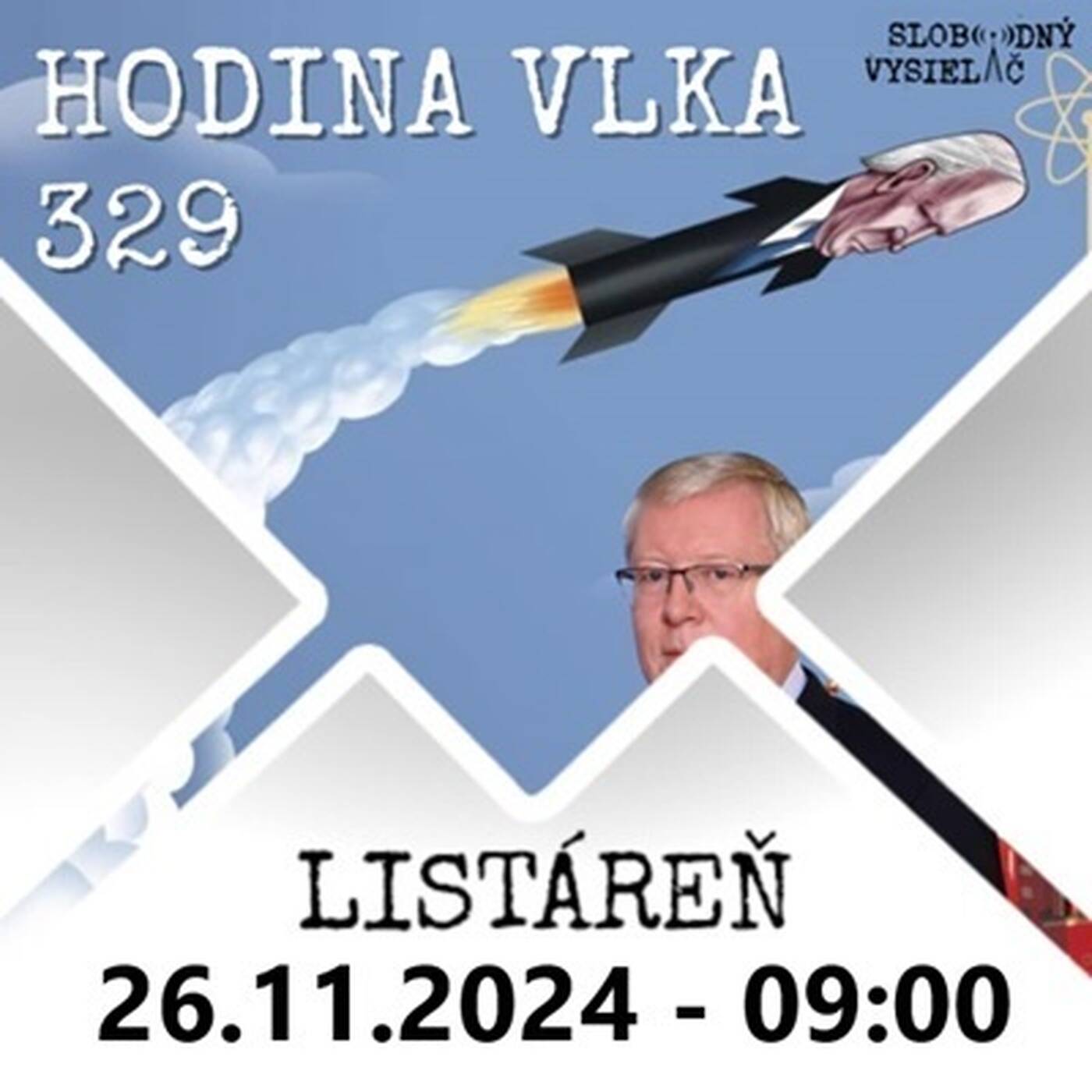 Hodina vlka 329 - 2024-11-26 listáreň episode artwork