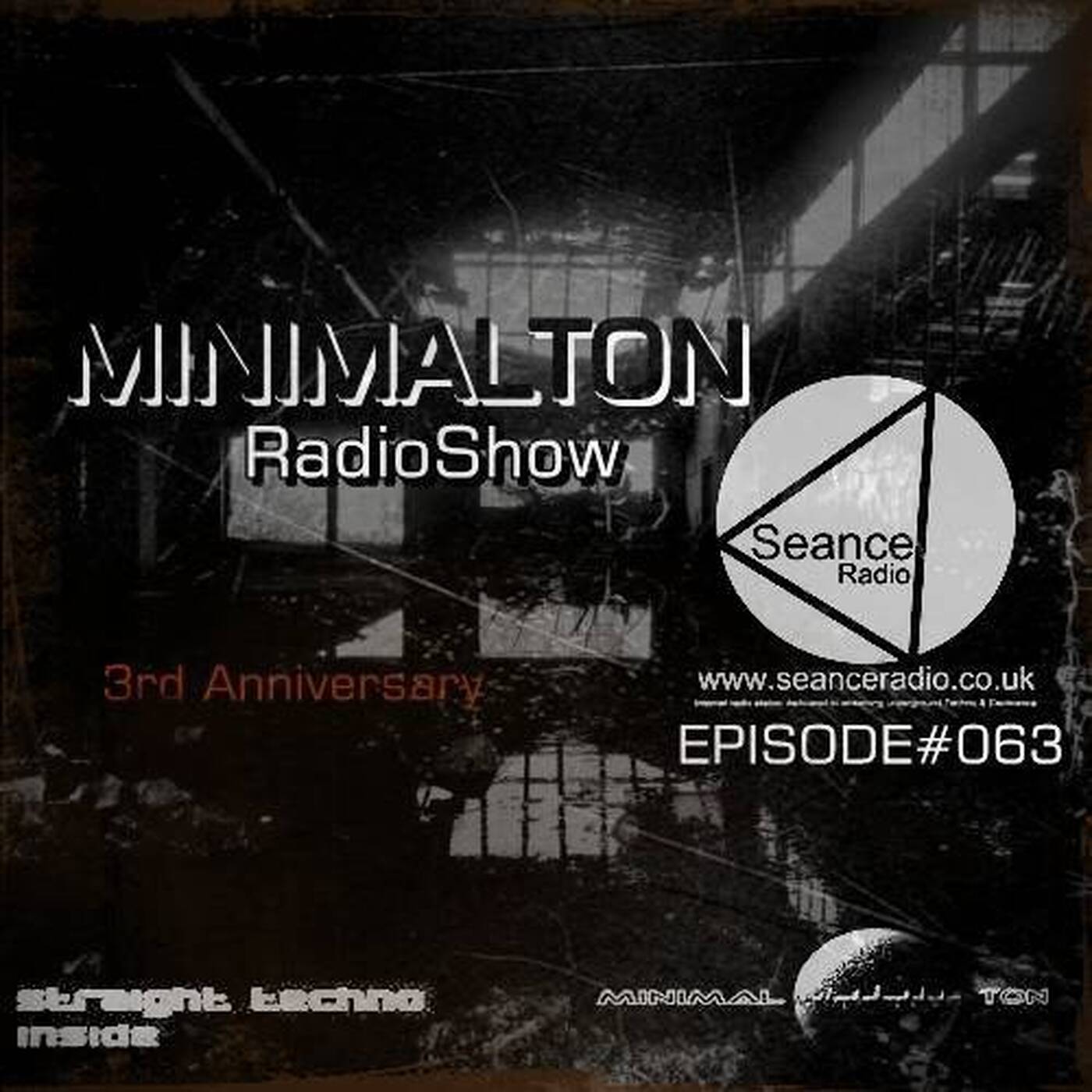 SdRm @ Episode #063 Minimalton RadioShow 3rd Anniversary At Seance Radio [UK] episode artwork