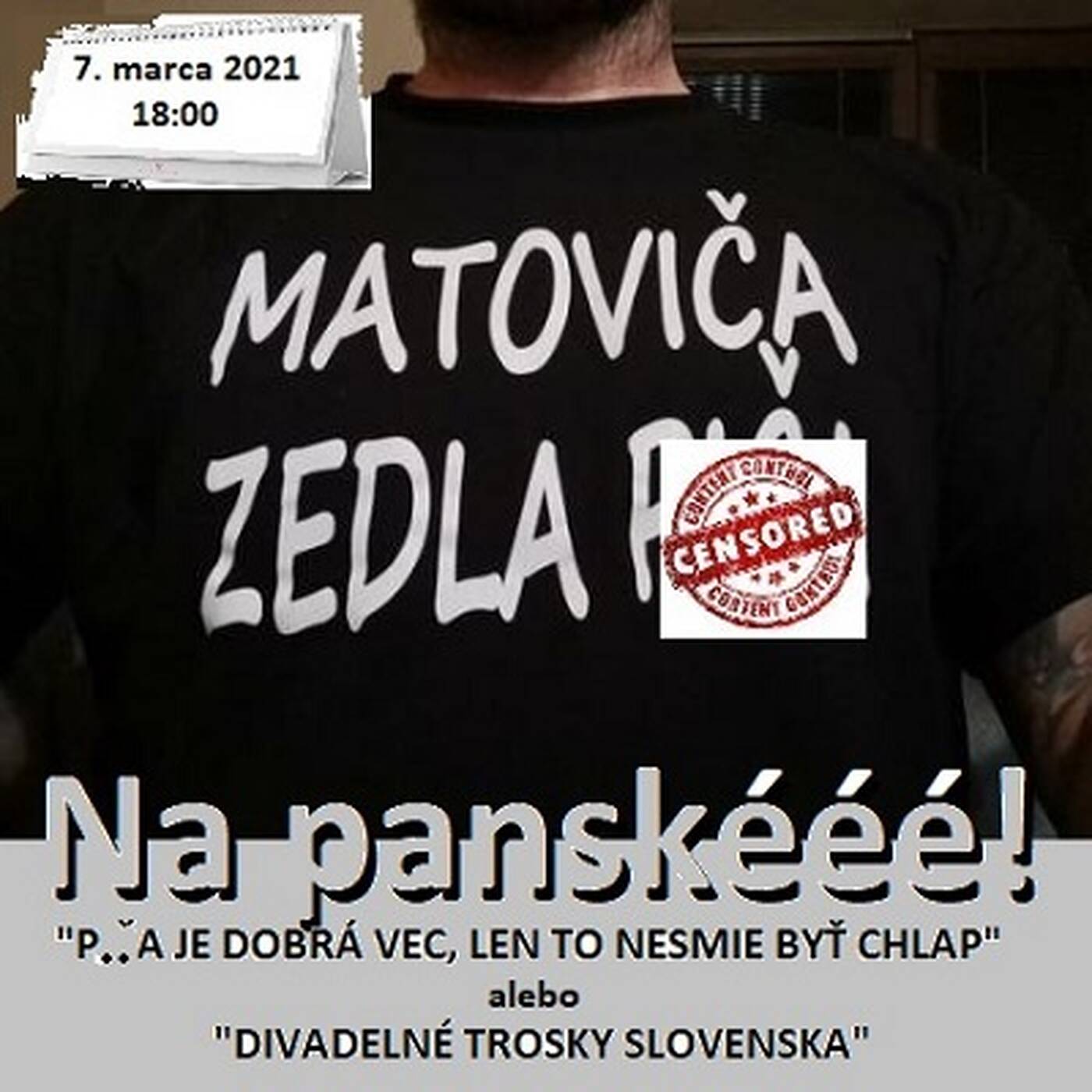 Na panské - 2021-03-07 humoristický týždenník 10/2021 episode artwork
