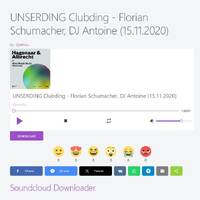UNSERDING Clubding - Florian Schumacher, DJ Antoine (15.11.2020) by djsets4u