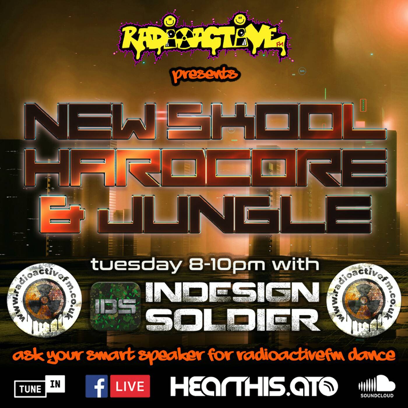Indesign Soldier | The New Skool Hardcore & Jungle Show  | 060824