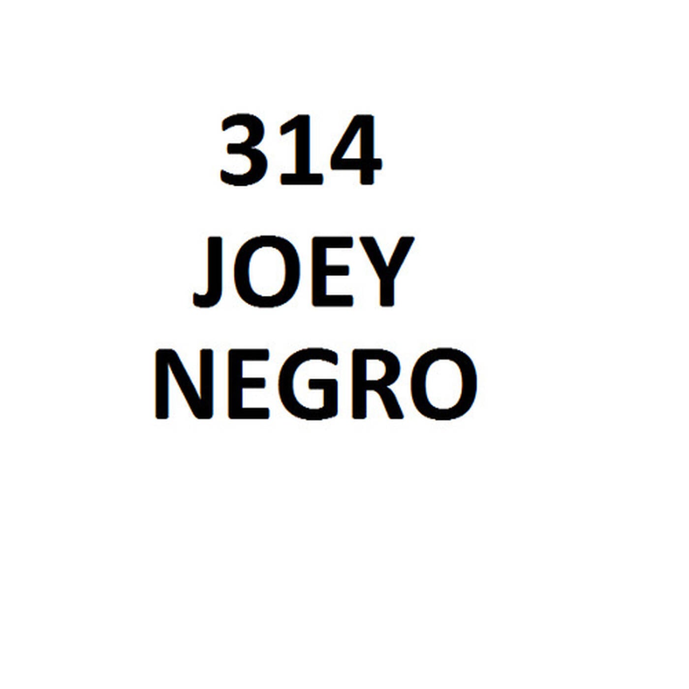 Essential House 314 (Joey Negro) episode artwork