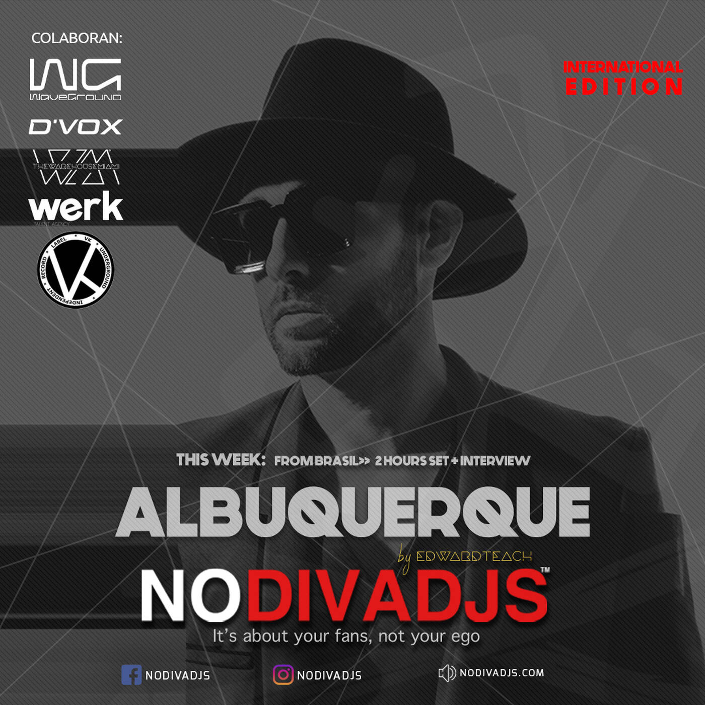 NODIVADJS 714 - INTERNATIONAL EXCLUSIVE EDITION - ALBUQUERQUE episode artwork