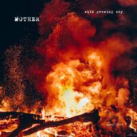 Mother by wild growing sky