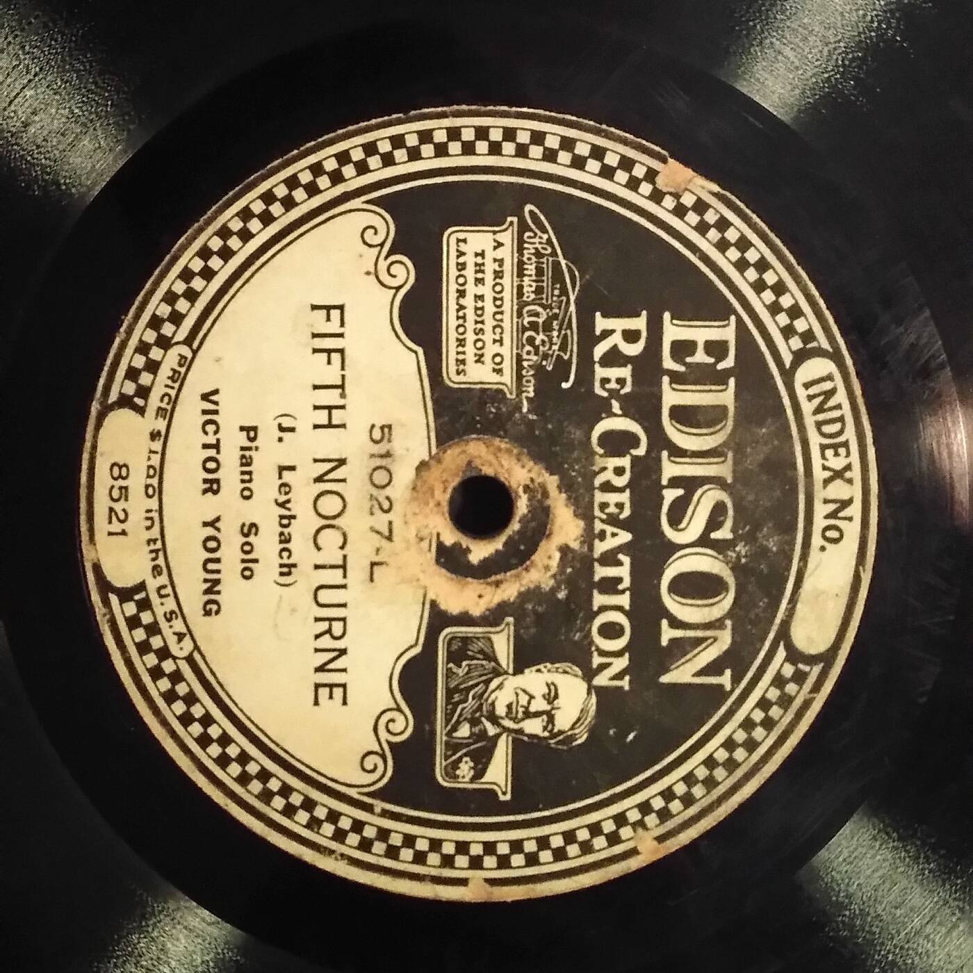 51027 L - Victor Young - Fifth Nocturne (Edison 51027 Left 1923) episode artwork