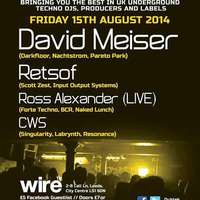 Ross Alexander - Live Set, Dubtek, Leeds, 15.08.14 by Ross Alexander