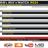 MIB MIX-N-MATCH #024 [ 100 BPM ] MIBROADSHOW-COM by MIB Roadshow