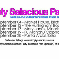 The Simply Salacious Dance Party with Peter Borg - 3 hour special 25 Aug 15 by Simply Salacious