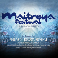 Reaky - Live @ Maitreya Launch Party, Melbourne - 01.11.2013 - PART 2 by Reaky Reakson
