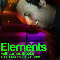 Kiss FM Mix for Elements with James Brooke by cosmocater