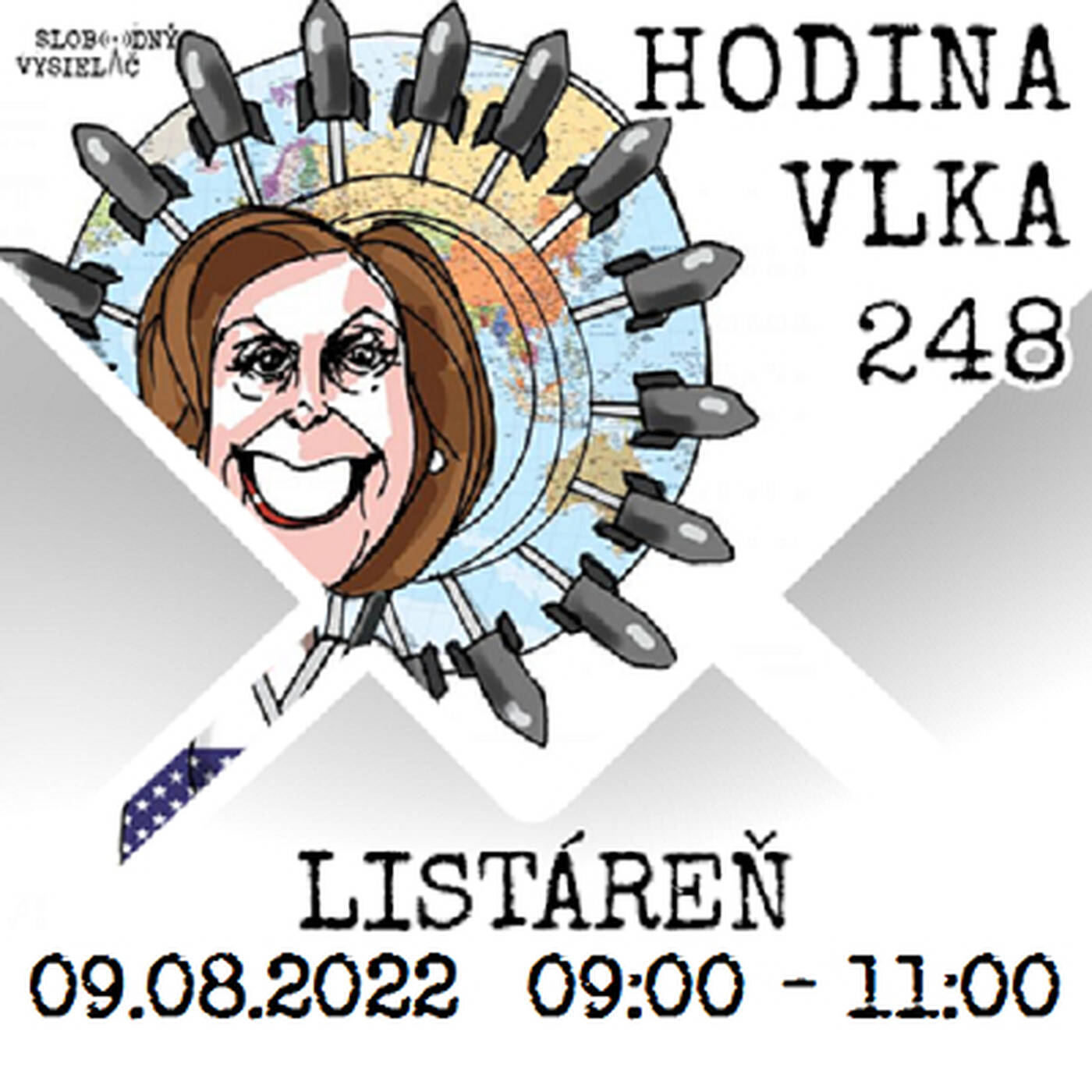 Hodina Vlka 248 - 2022-08-09 listáreň episode artwork