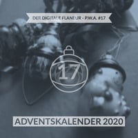 der digitale Flaneur - P.W.A. #17 - Stay rude. Stay rebel. Stay vigilant. Wear a mask! [progoak20] by Progolog Adventskalender [progoak21]