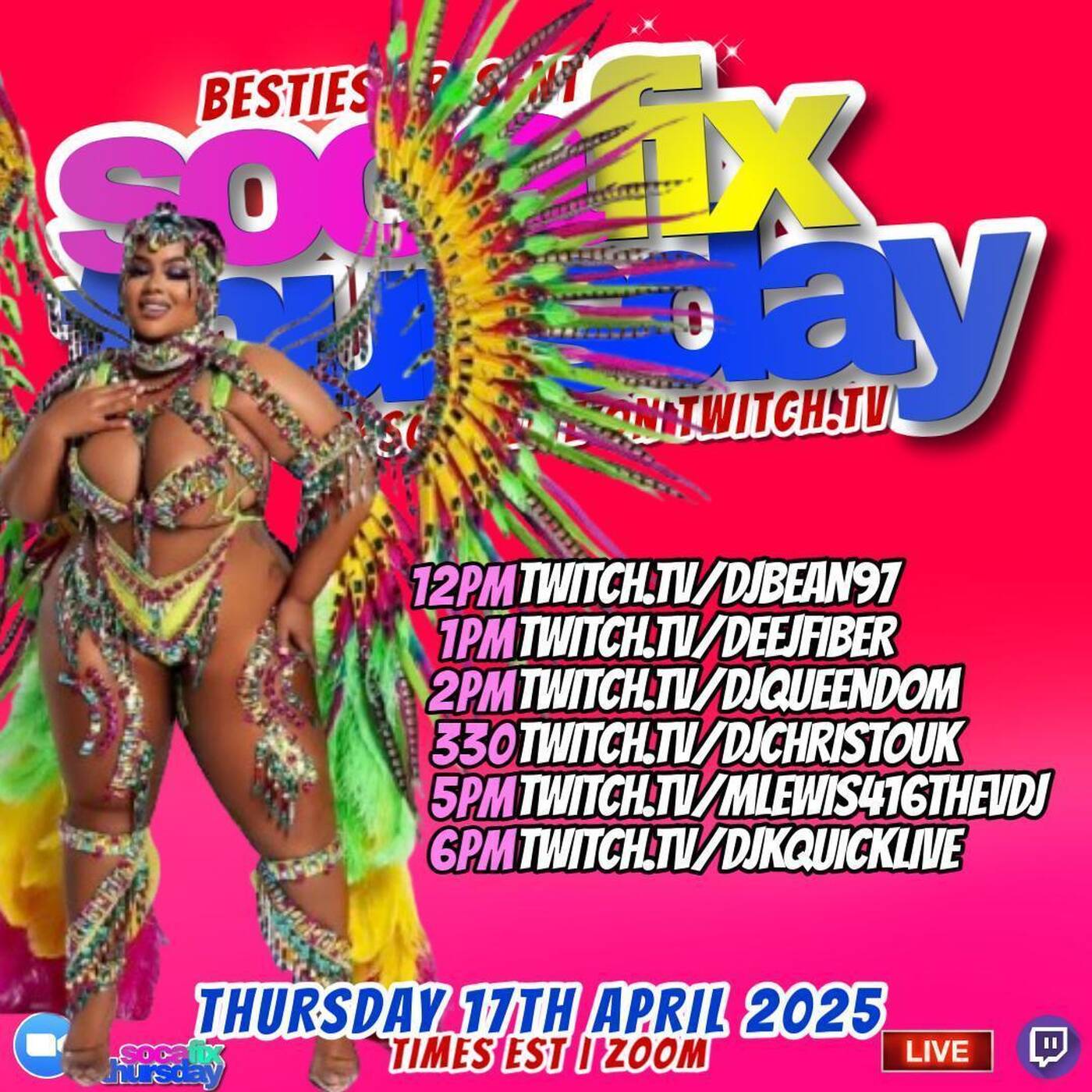 SOCAFIXTHURSDAYRAIDTRAINHosted By BESTIE 6-7PMEST‼️(APR 17, 2025) episode artwork