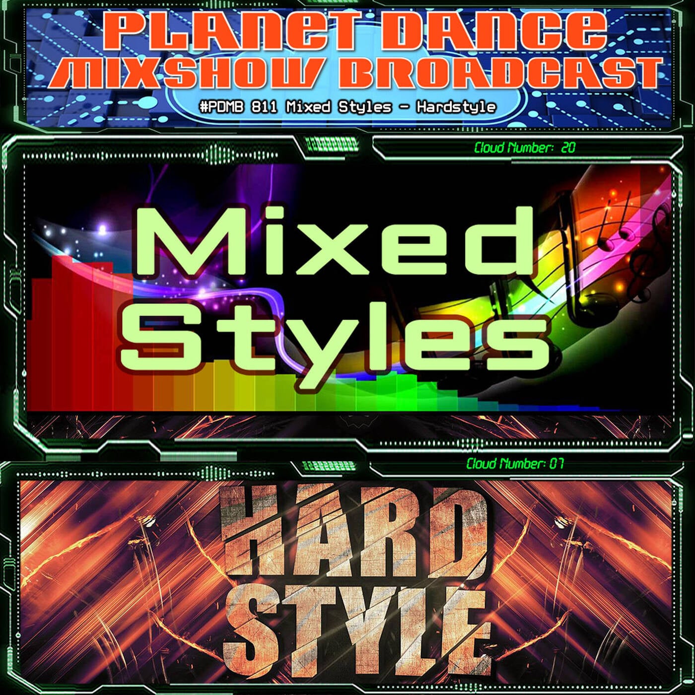 Planet Dance Mixshow Broadcast 811 Mixed Styles - Hardstyle episode artwork