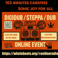 Steam Off Sessions - Beatinspector - Digidub, Steppa, Dub - Live @ Whole Beats Online Radio 01/10/2025 4:20 PM by Beatinspector