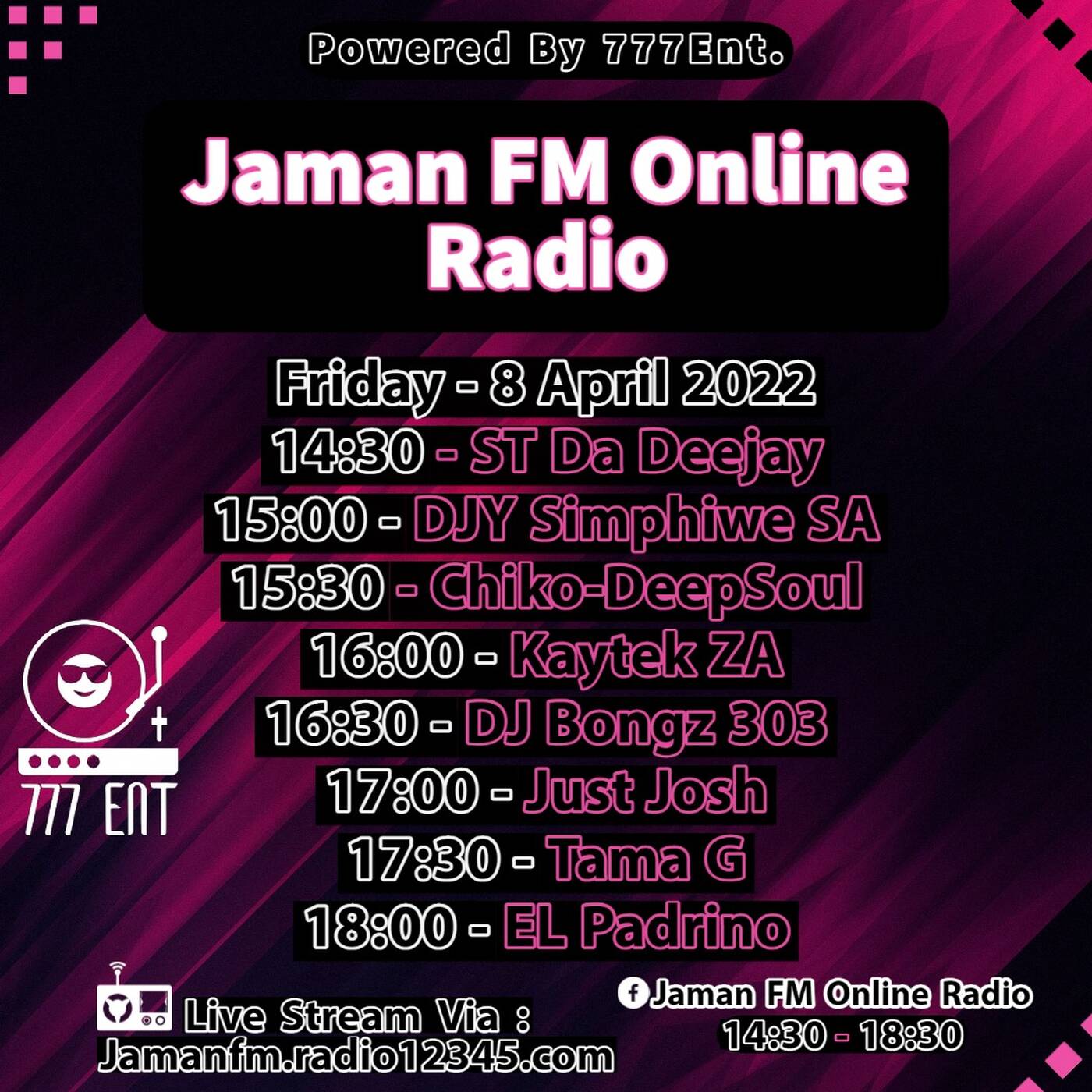 Jaman FM ( 08 April 2022 ) [ Strictly Hallowkay ] Mixed by El Padrino episode artwork