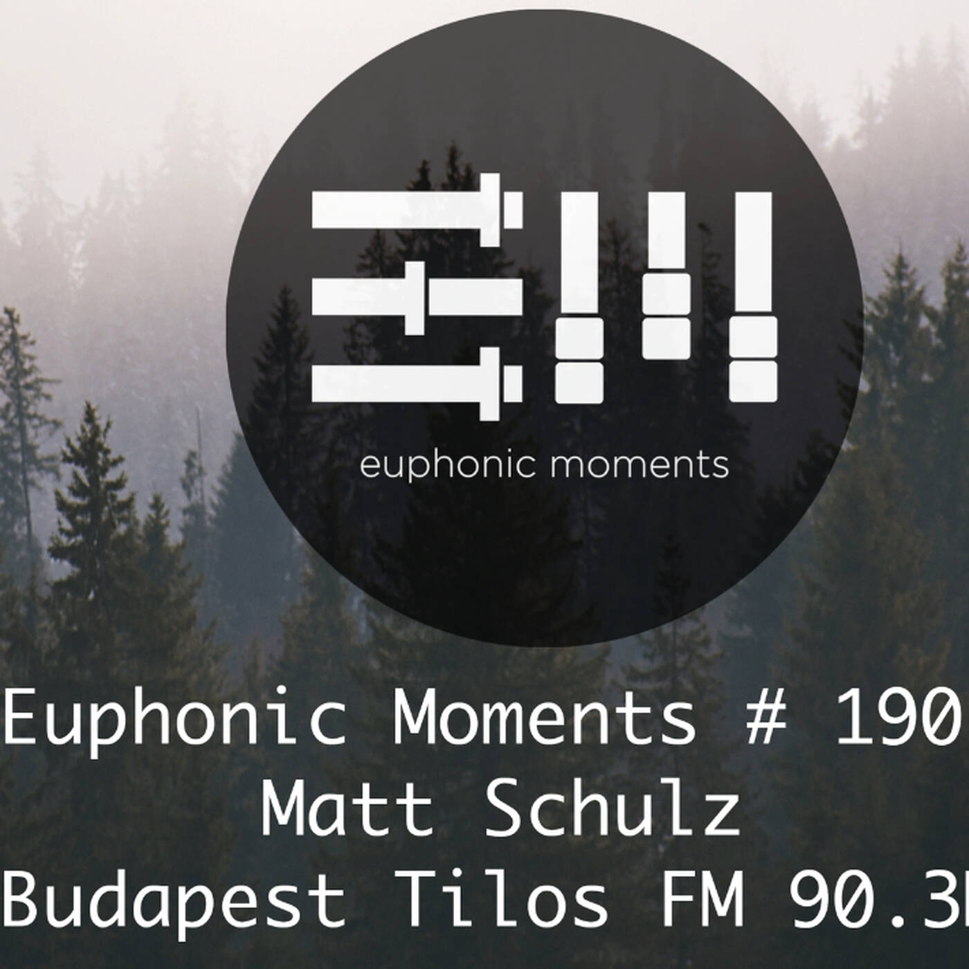 Euphonic Moments # 190 Matt Schulz ● Budapest Tilos FM 90.3 MHz episode artwork