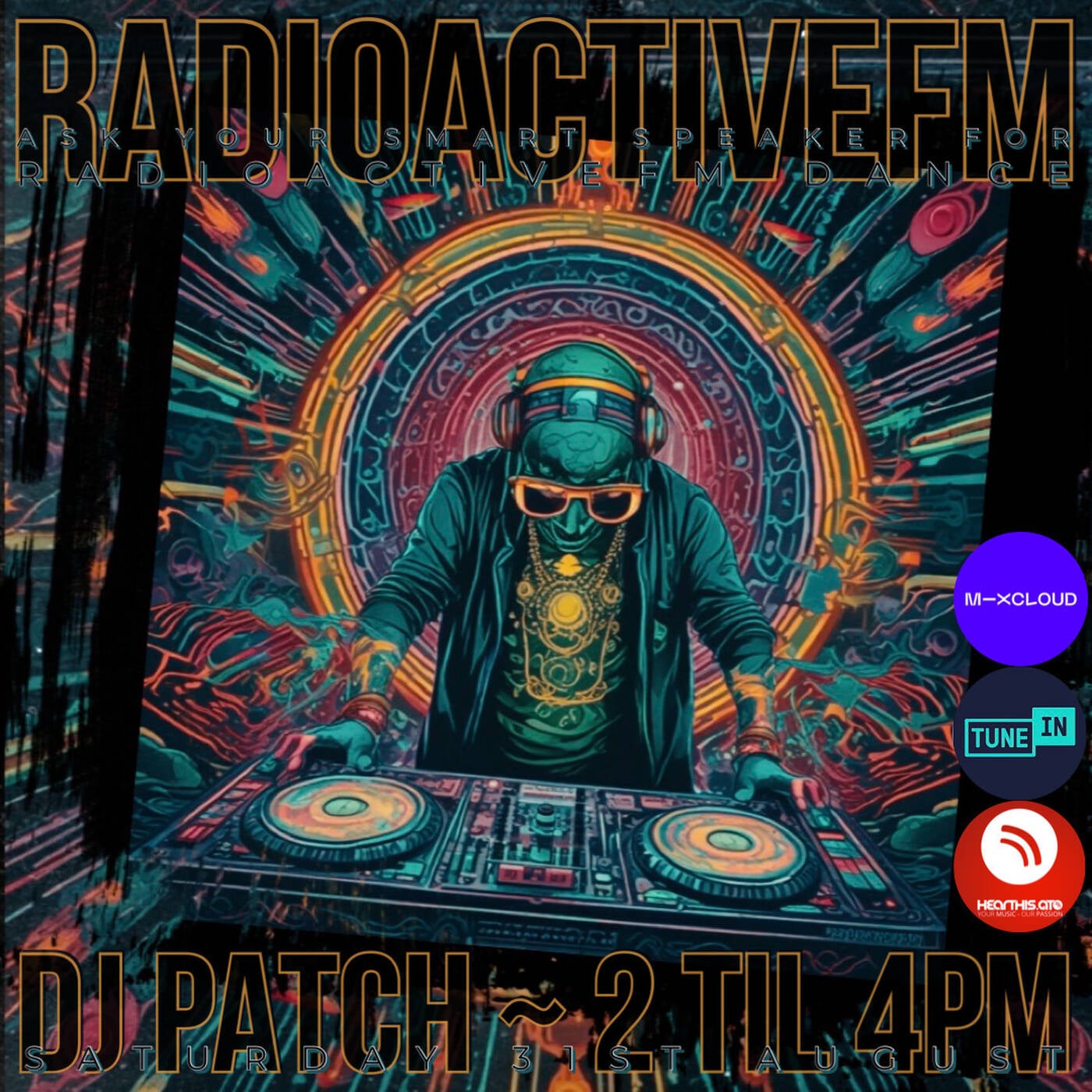 DjPatch-RadioactiveFM - 31st August 2024 -