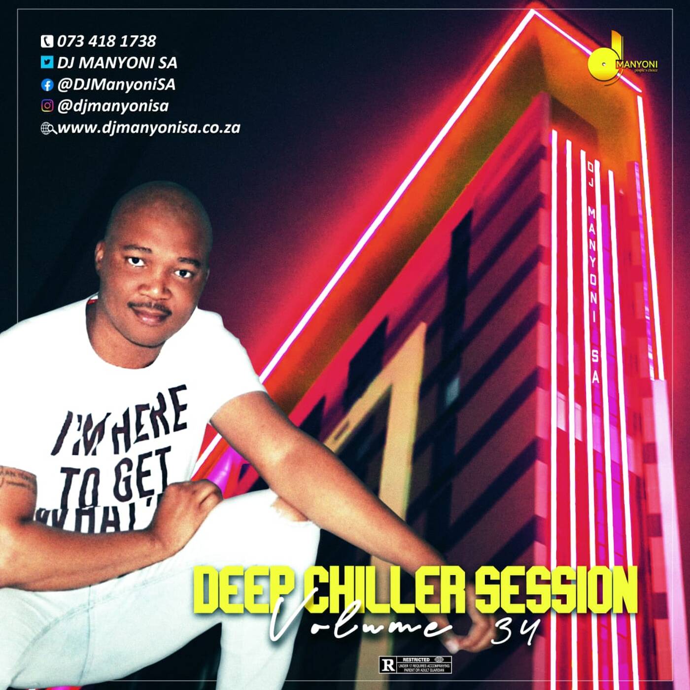 Deep Chiller Session Volume 34 (D. C.S Mix) DJ Manyoni SA