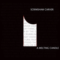 WASHED ASHORE IN CRIMSON SANDS by SCRIMSHAW CARVER