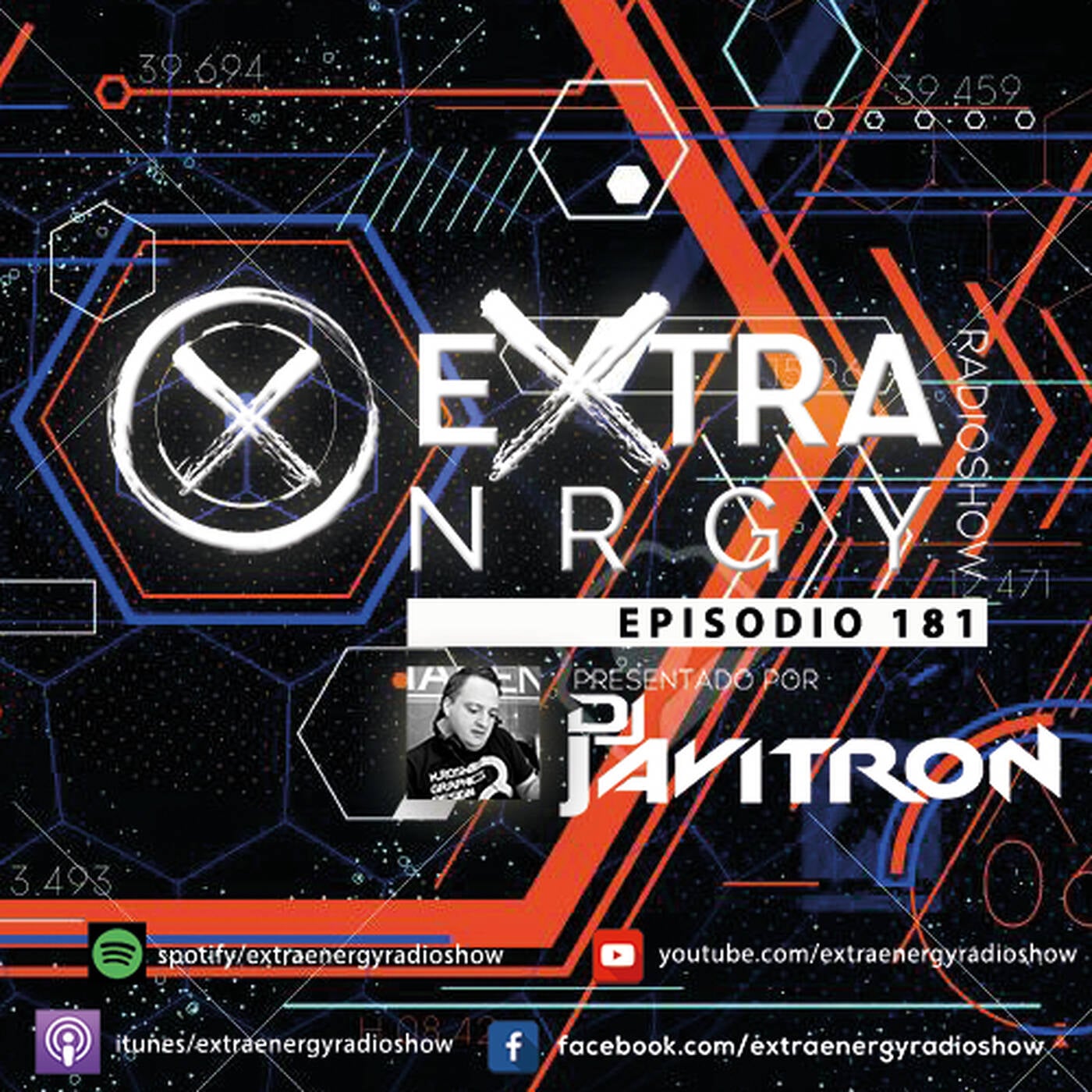 EPISODIO 181 EXTRA ENERGY RADIOSHOW By DJ JAVITRON 2K20 episode artwork
