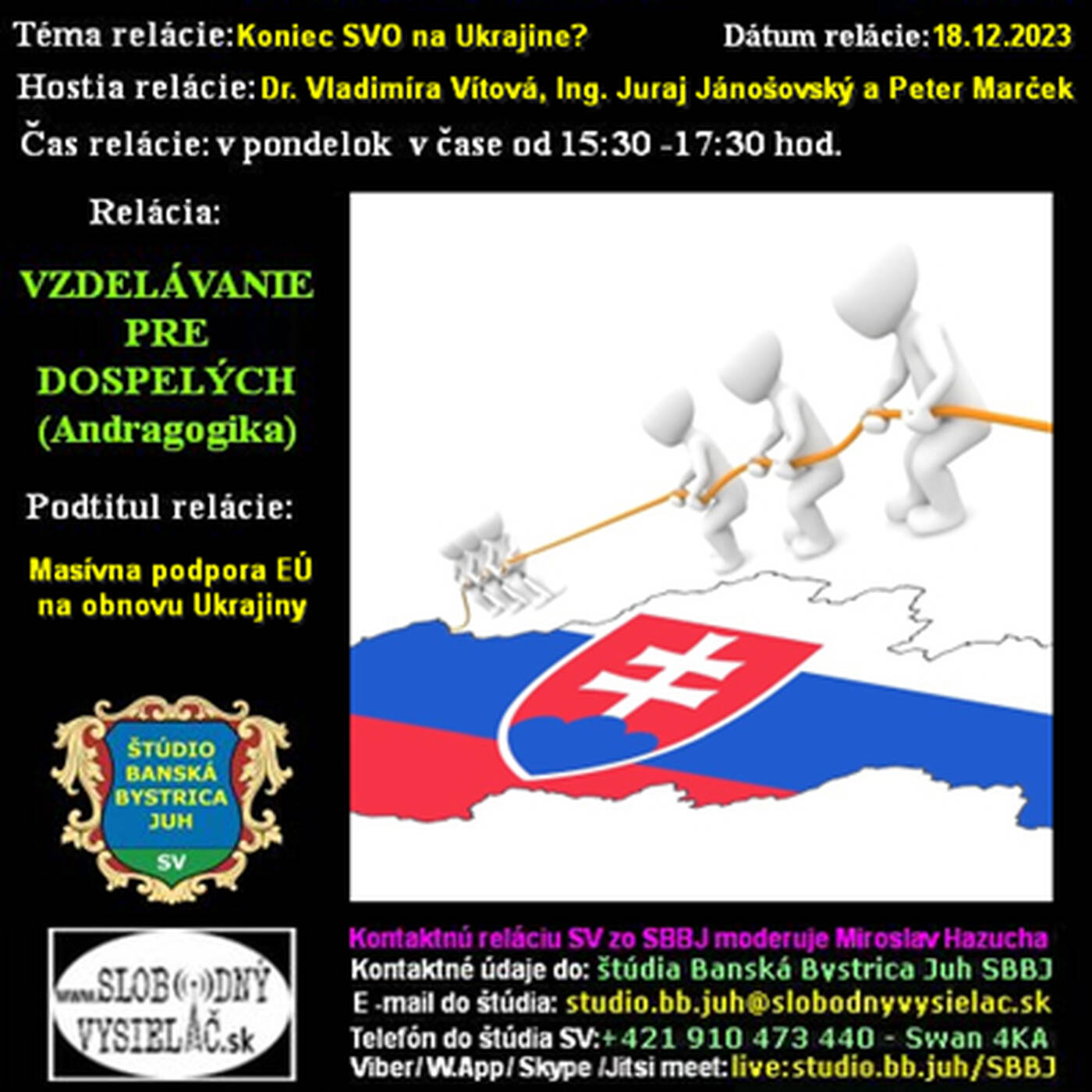 Vzdelávanie pre dospelých 382 - 2023-12-18 Koniec SVO na Ukrajine ? episode artwork