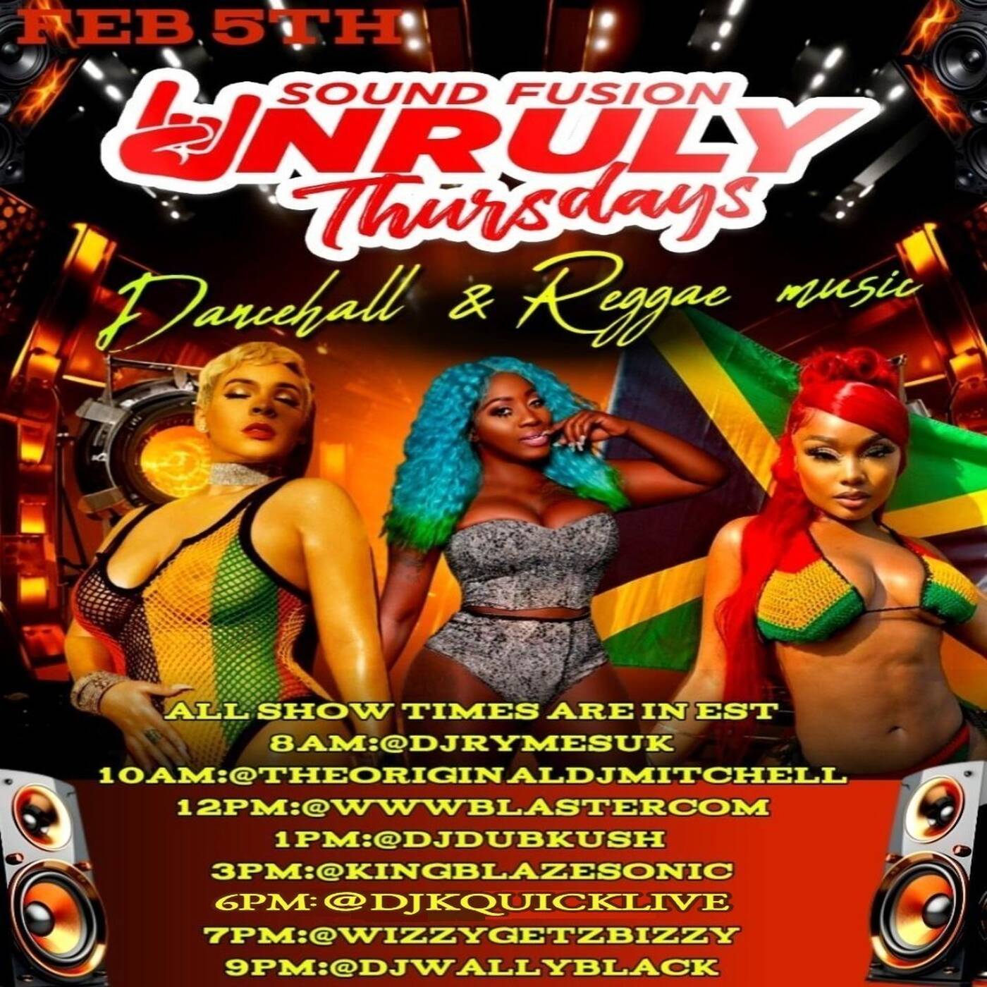 UNRULY THURSDAYSRAIDTRAINHosted by @djrymesuk & @theoriginaldjmitchell 6-7PMEST‼️(FEB 5, 2026) episode artwork