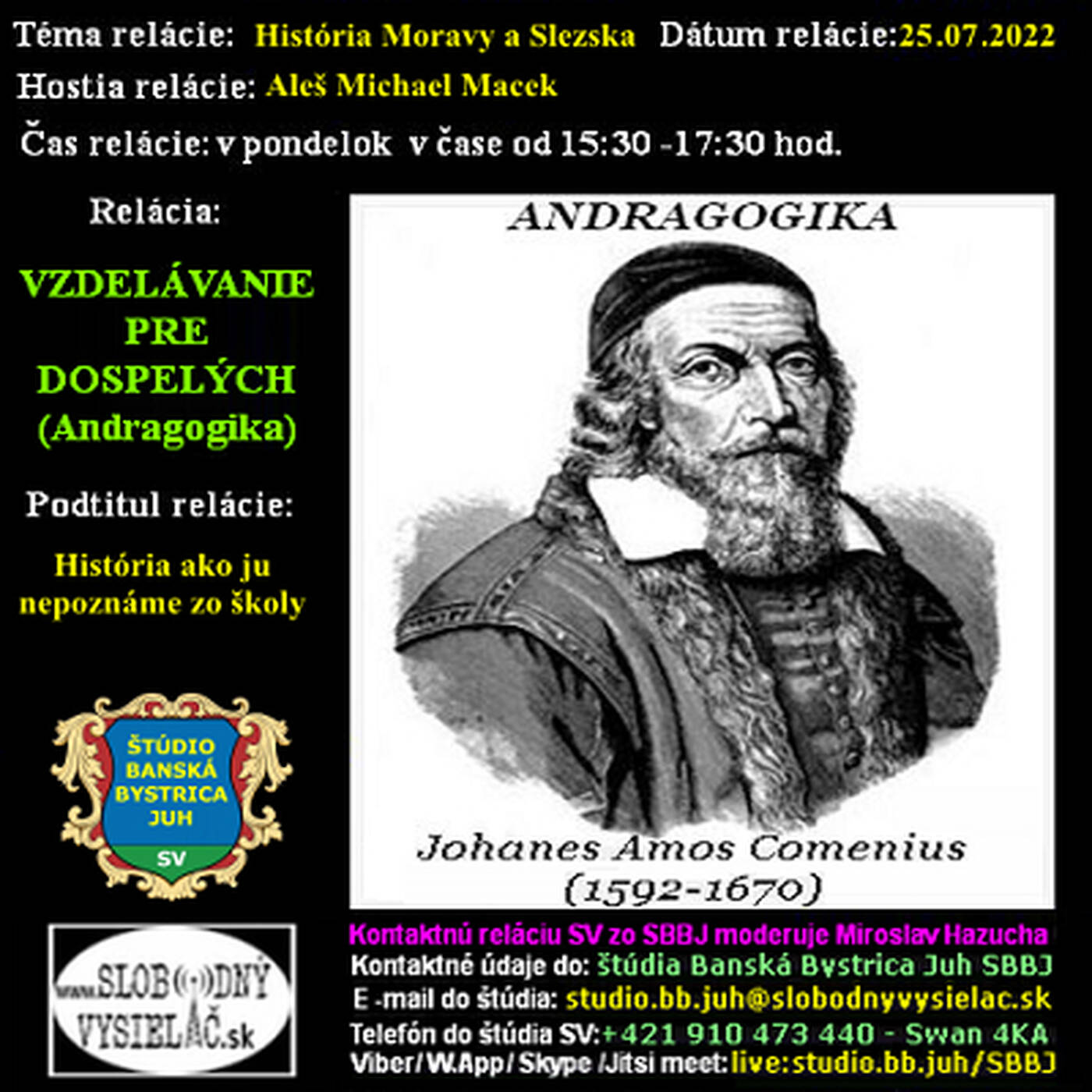 Vzdelávanie 309 - 2022-07-25 História Moravy a Slezska episode artwork