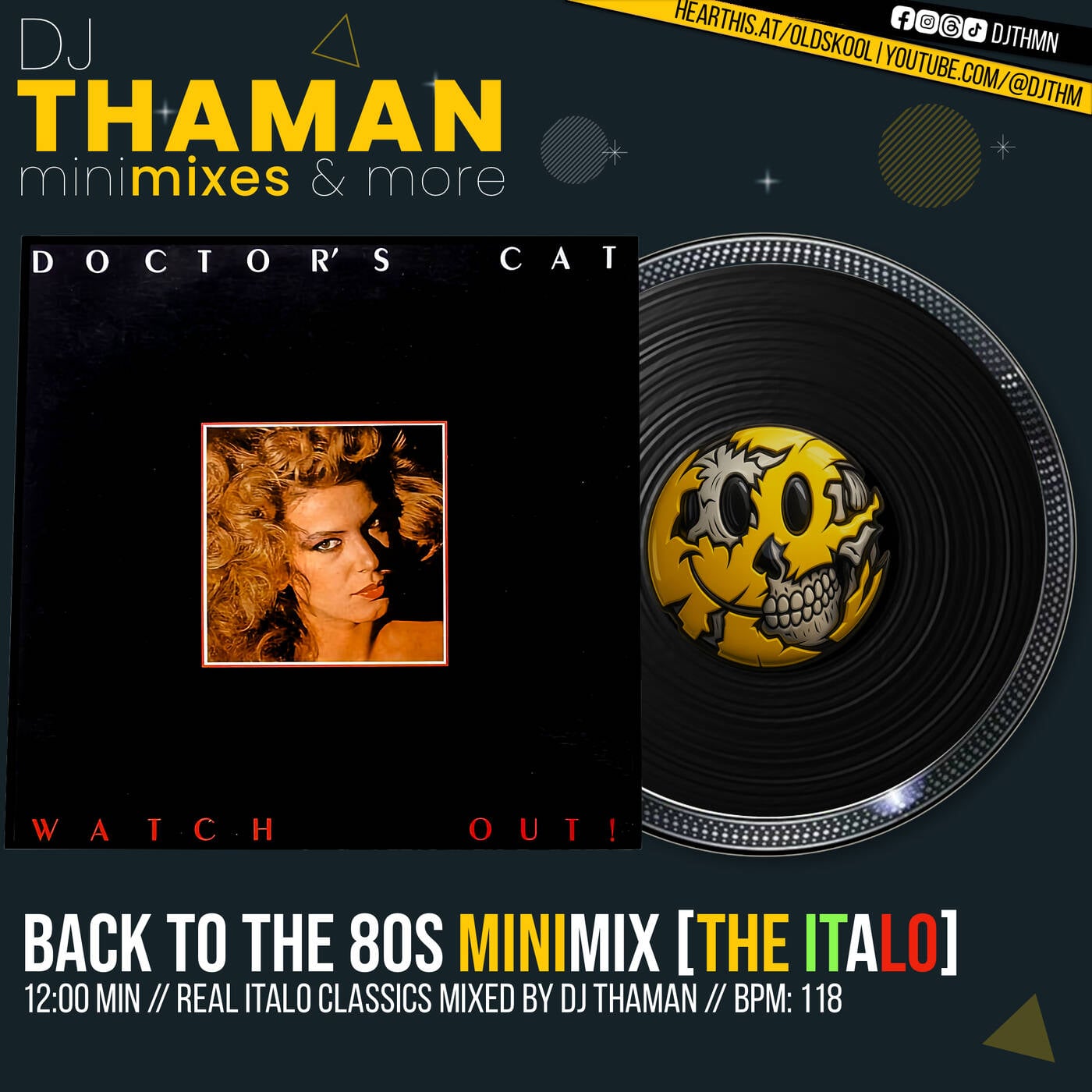 Back To The 80s MiniMix [The Italo] - Dj ThaMan