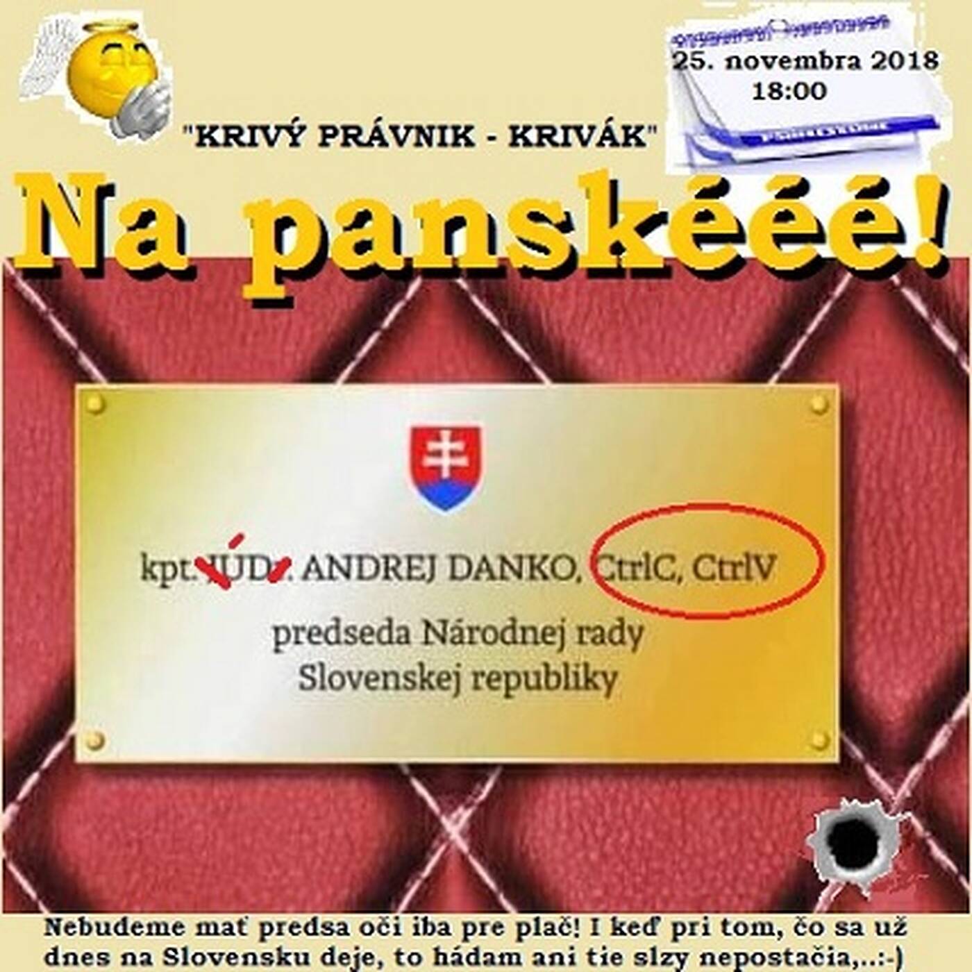 Na panské - 2018-11-25 humoristický týždenní 41/2018 episode artwork