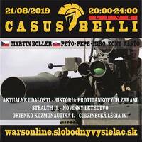 Casus belli 74 - 2019-08-21 Aktualne udalosti - 1968 - Salvini VS Slniečka - kozmonautika 01 - legia 04 by Slobodný Vysielač