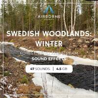 Swedish Woodlands Winter Sound Effects Library Audio Demo Preview Montage by airbornesound
