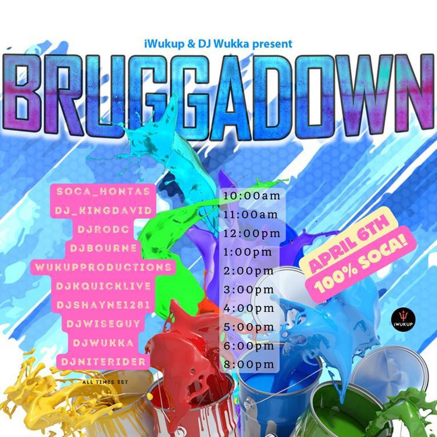BRUGGADOWNRAIDTRAINHosted By @iwukupyyc 3-4PMEST‼️ | @djkquicklive IN THE MIX (Apr 6, 2024) episode artwork