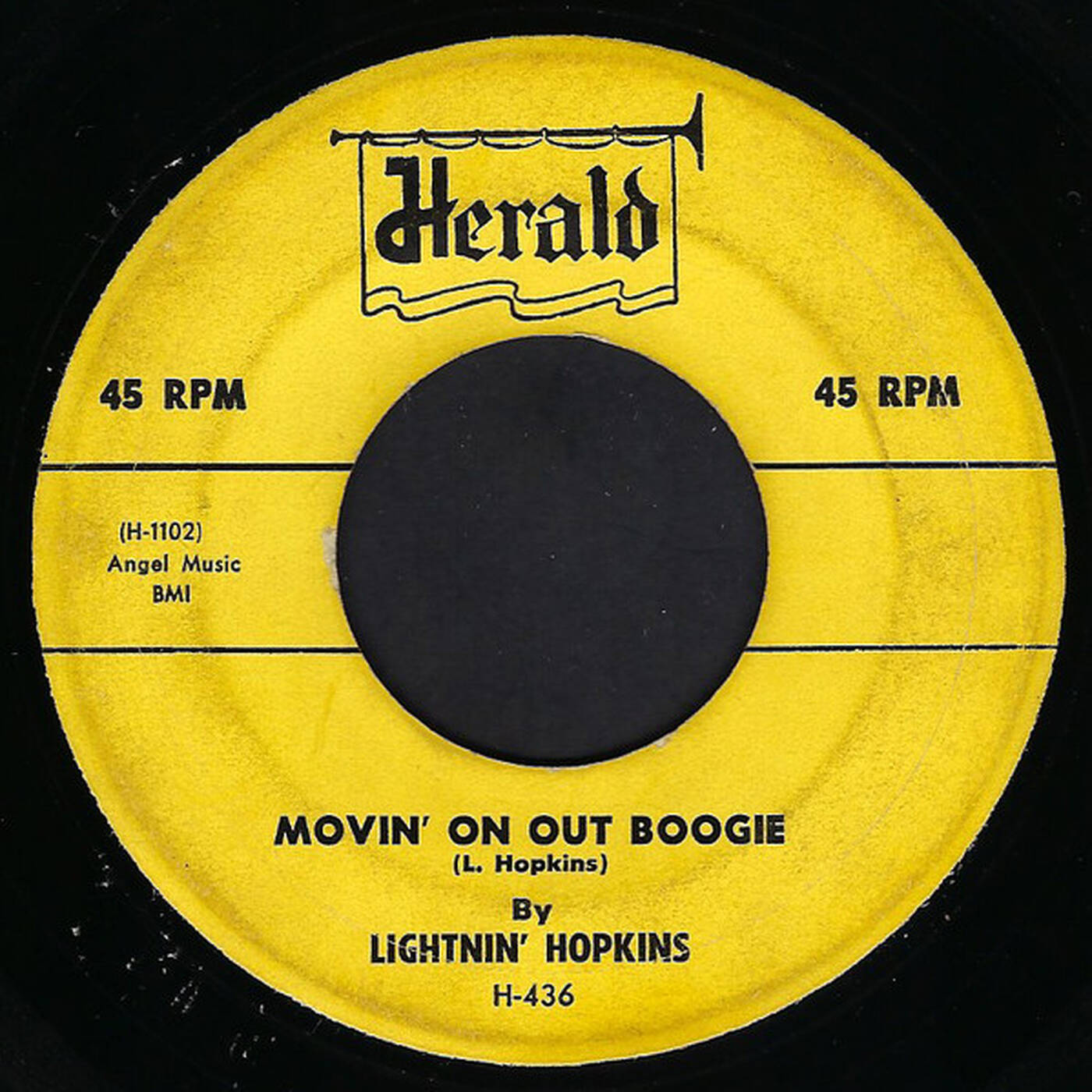 45 Lightnin Hopkins - Movin On Out Boogie (1954) episode artwork