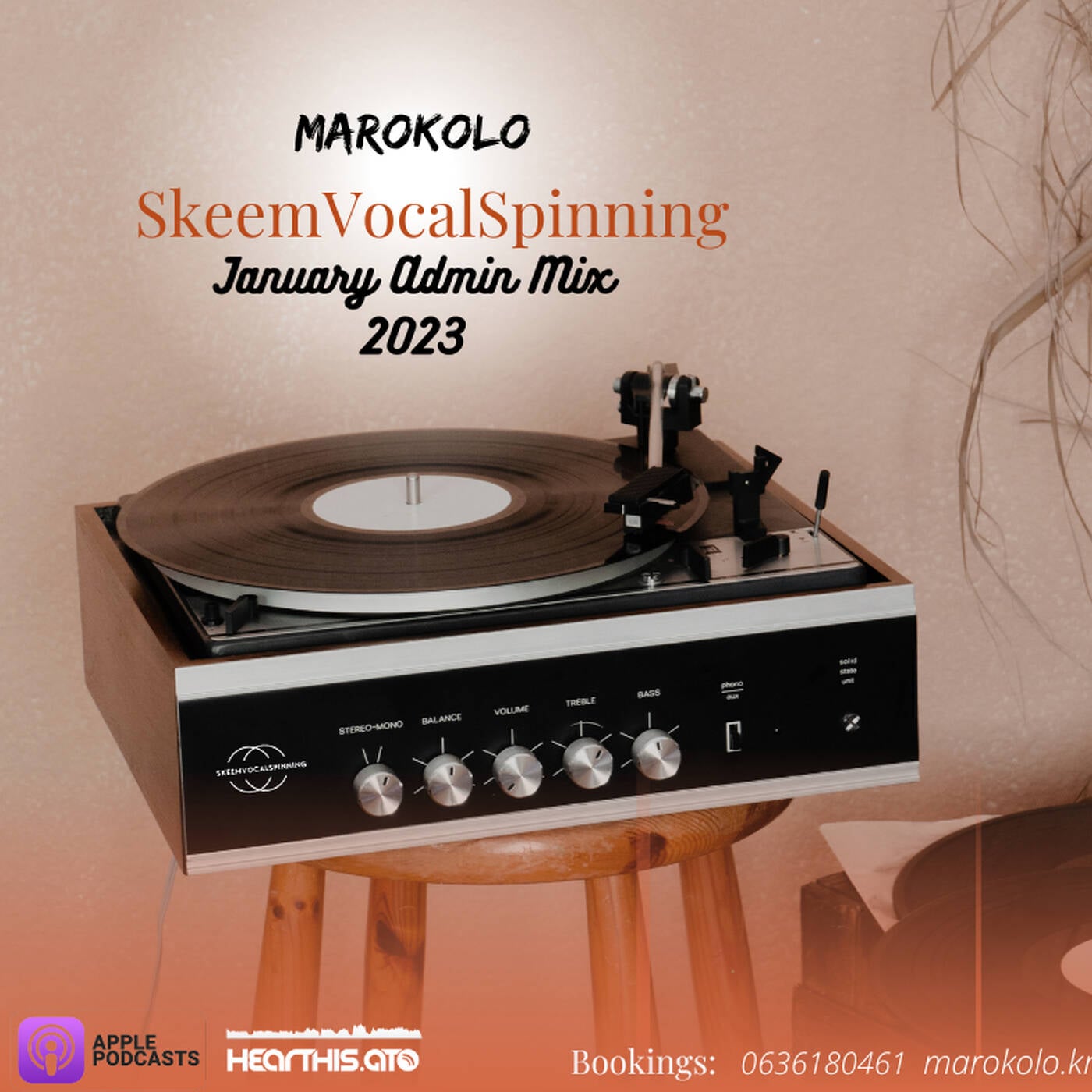Marokolo - SkeemVocalSpinng January Admin Mix 2023 episode artwork