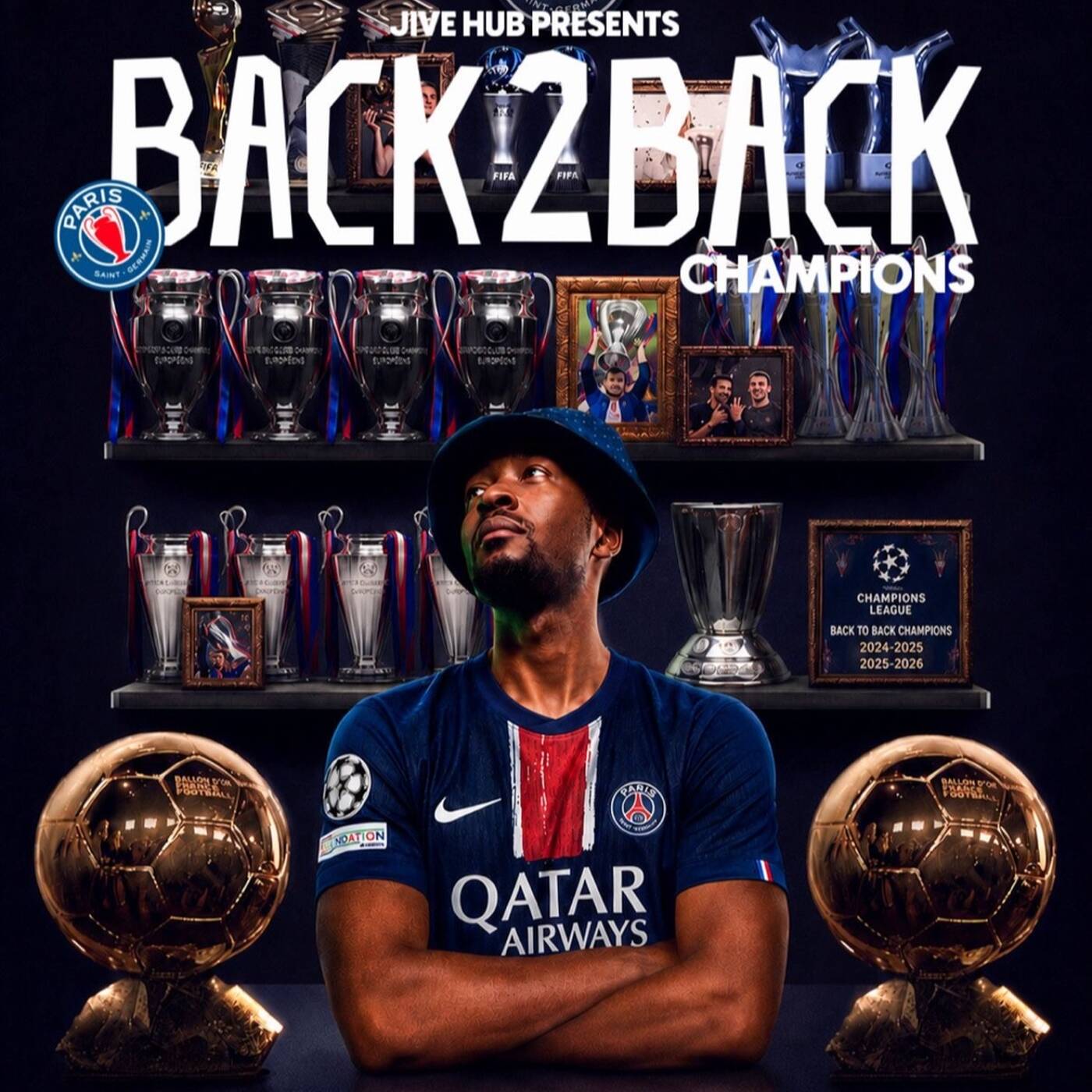 Jive Hub presents PSG Back 2 Back Champions episode artwork