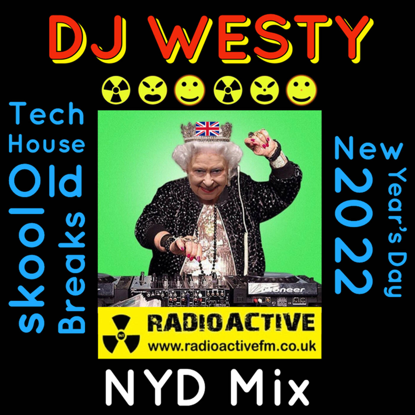 DJ Westy - Radioactive FM - House, Tech, Beats & Bass - New year's day Show