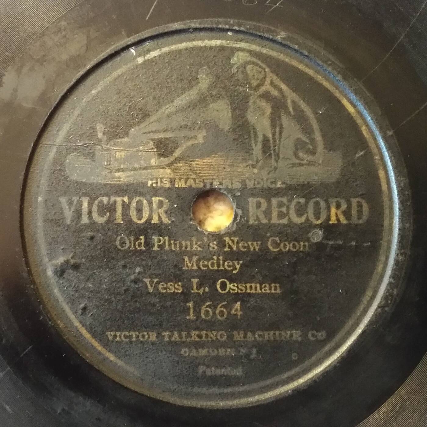 78 Vess L Ossman - Old Plunk's New Coon Medley (Victor 1902) episode artwork