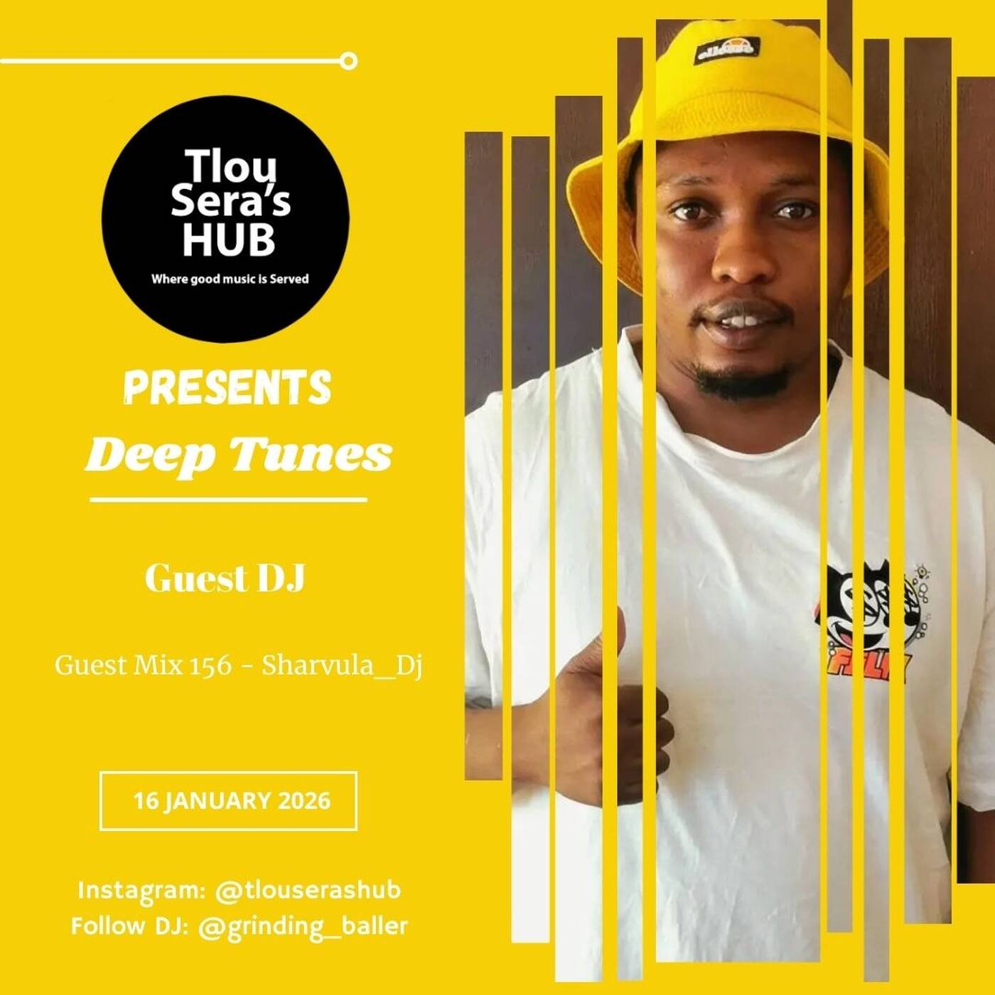 Guest Mix 156 - Sharvula DJ — Tlou Sera's Hub cover