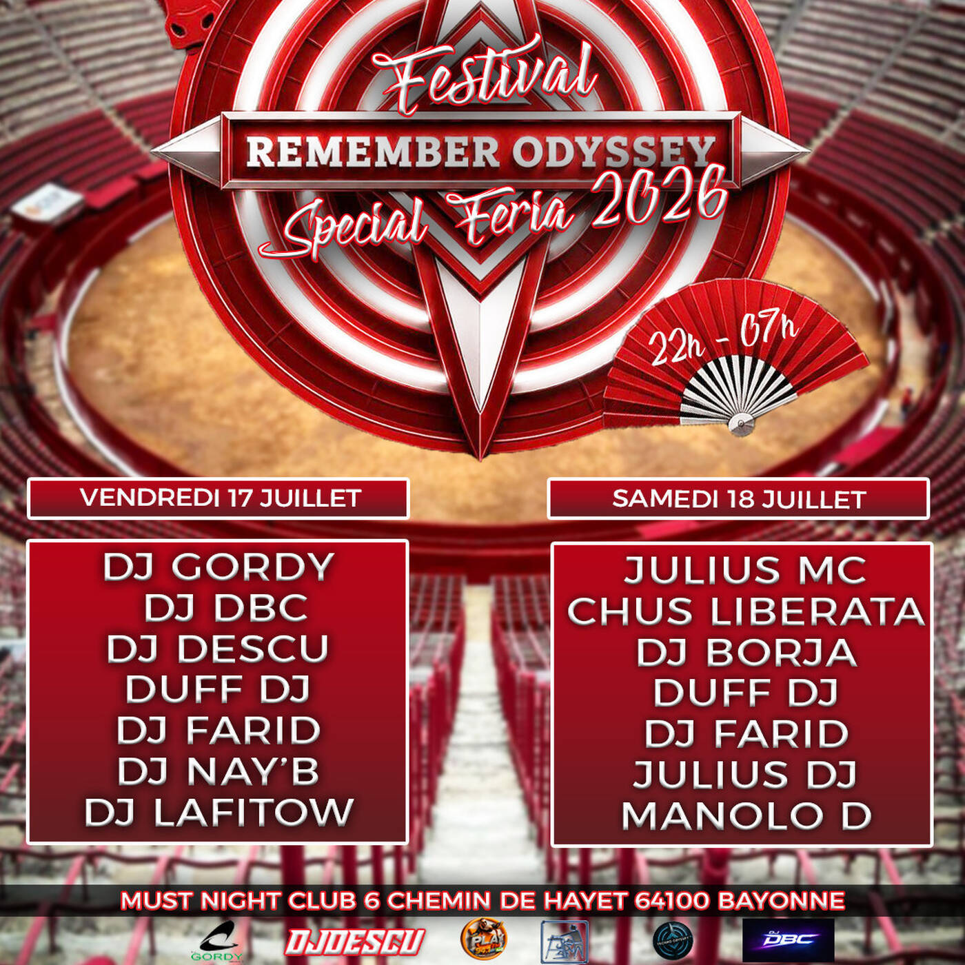 DUFF DJ LIVE SET VOCAL BUMPING @ FERIA BAIONA 2026 (REMEMBER ODYSSEY MUST NIGHT CLUB 17/07/26) episode artwork