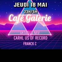 AKTARUS NRV 90 mins = MON FINAL TEKNO LIVE N°5751 @CAFE/CLUB LA GALERIE @NUITS SONORES LYON LA X ROUSSE by DJ AKTARUS NRV rec paris