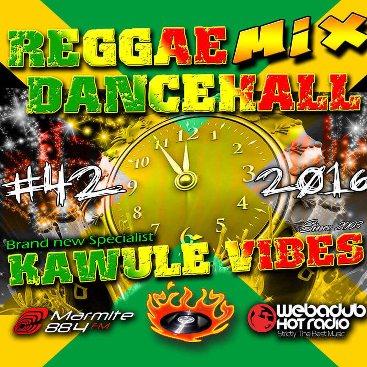 31.12.2016 Reggae Dancehall Kawulé Vibes Radio Show #42-2016