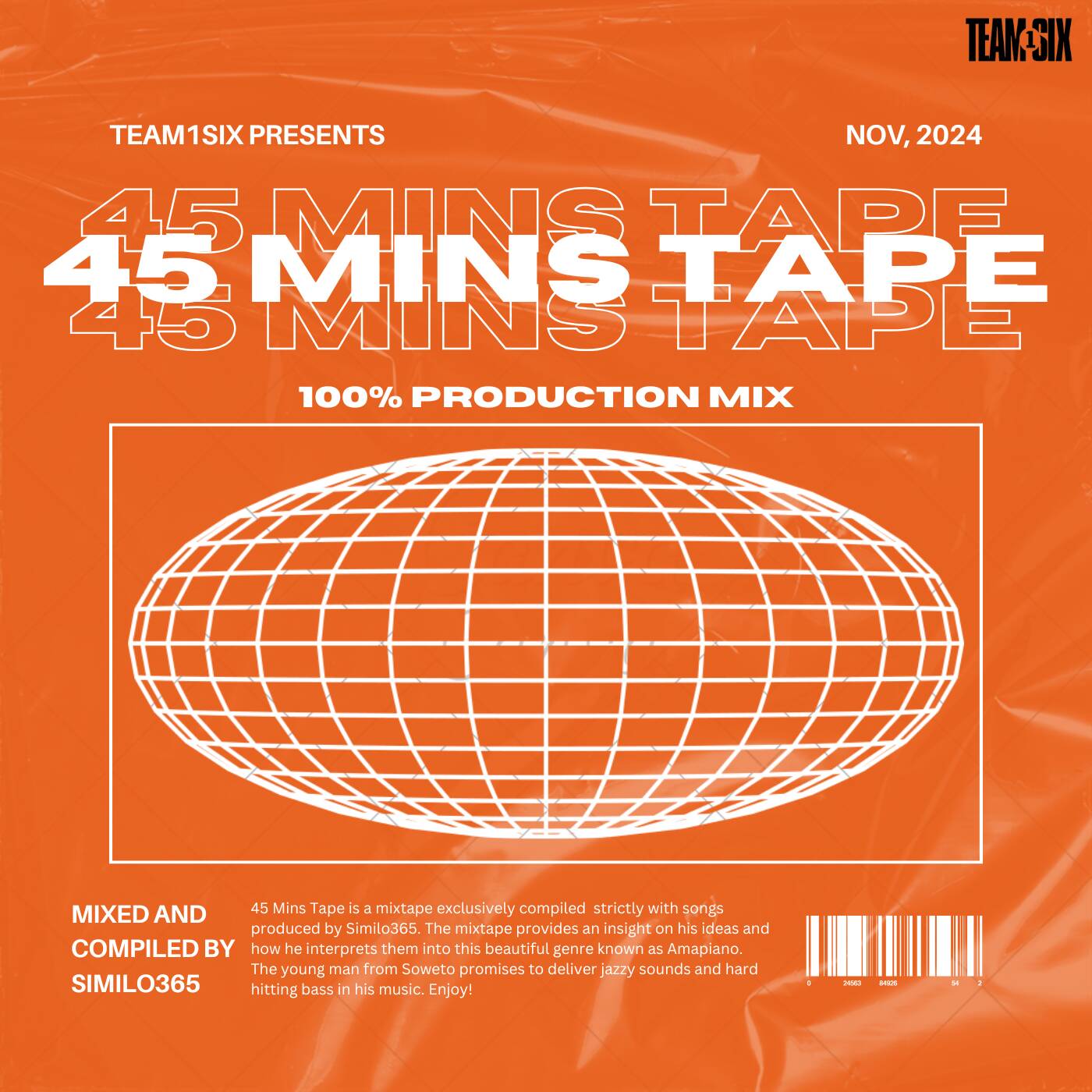 45Mins Tape (100% Production Mix) Mixed & Compiled by Similo365! episode artwork