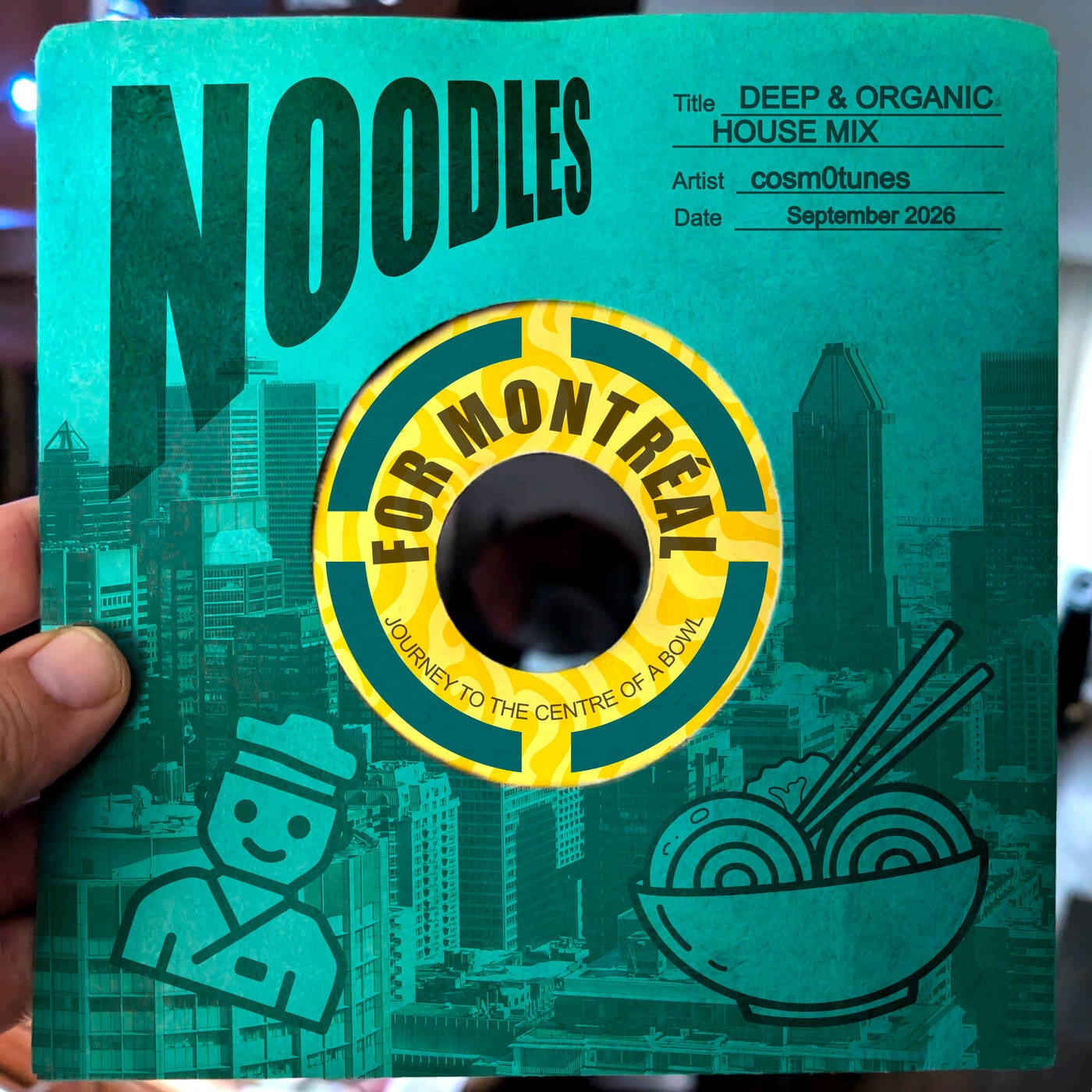 N4E: Deep & Minimal Organic House - Mobile Session #01: Montréal episode artwork